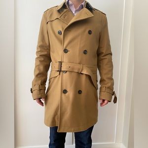 Banana Republic Men’s wool trench coat
